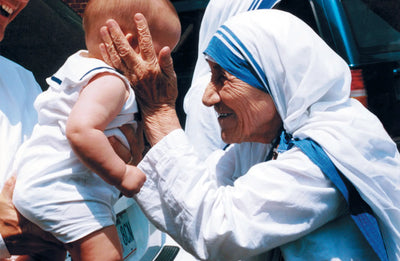 Inspired by Mother Teresa.