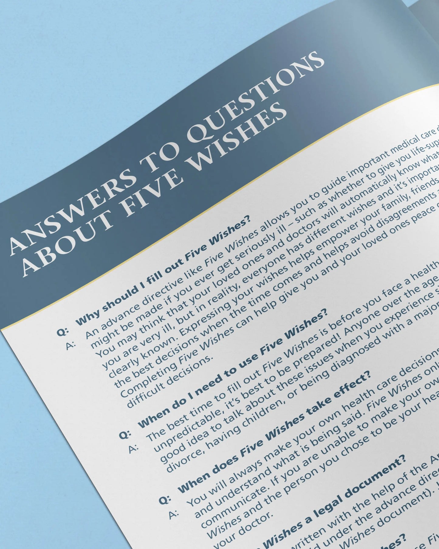 The Conversation Guide for Individuals & Families
