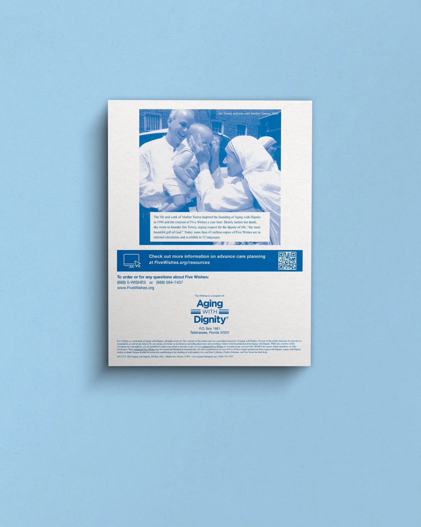 Five Wishes Paper