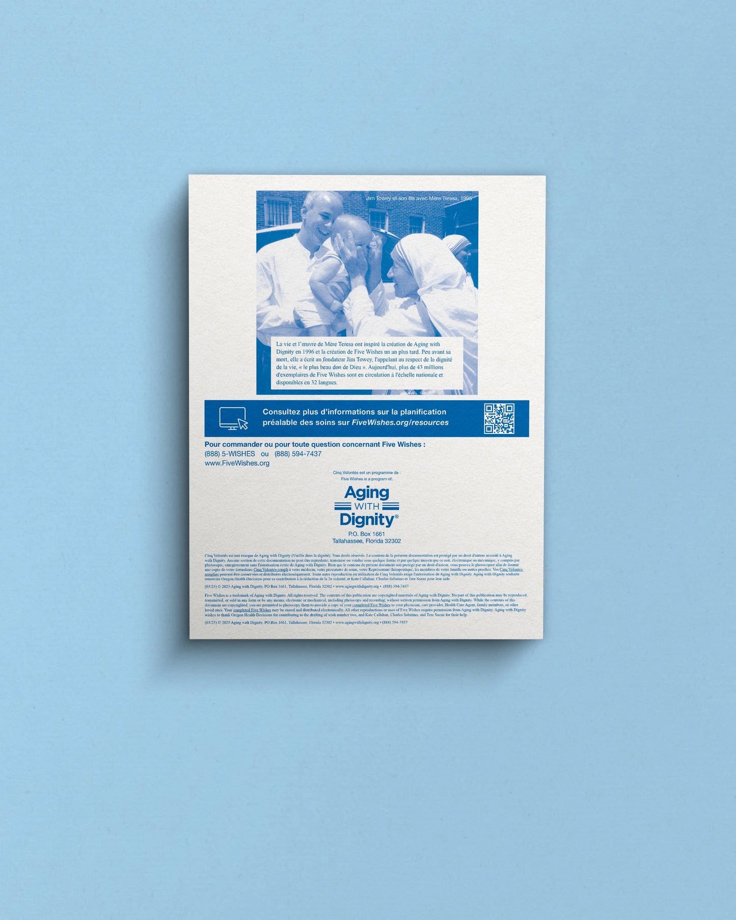 Five Wishes Paper