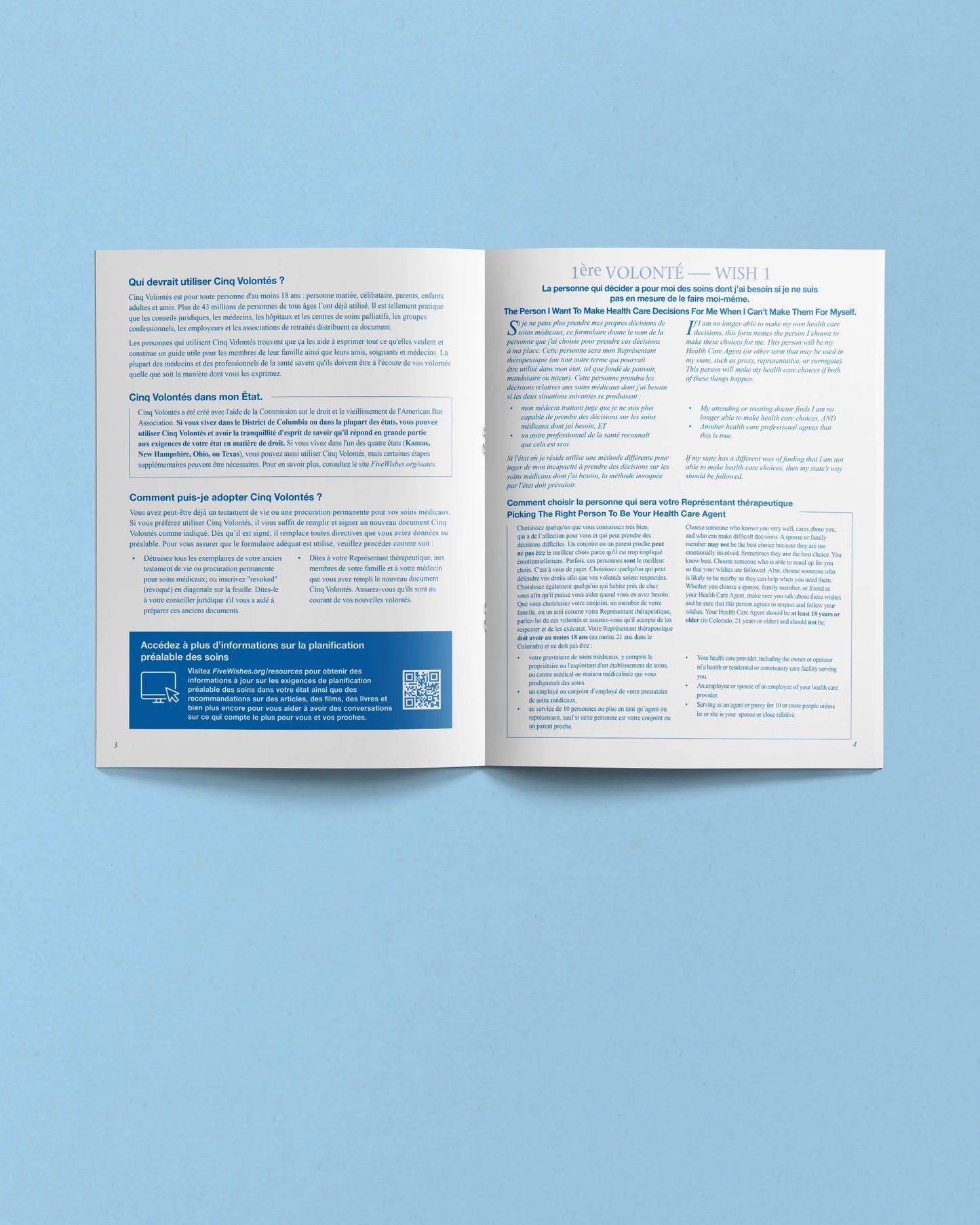 Five Wishes Paper