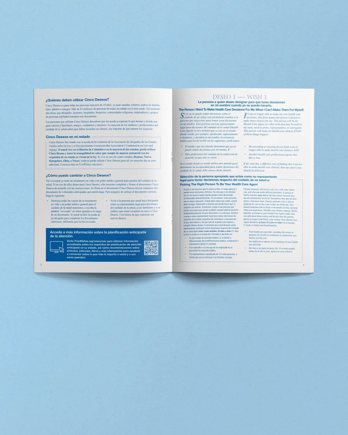 Five Wishes Paper