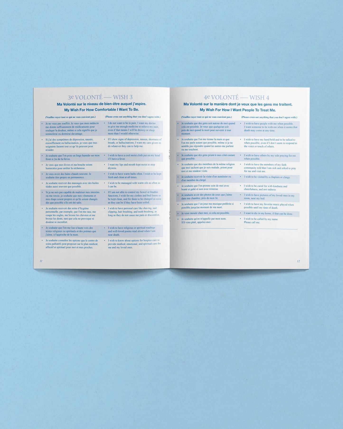 Five Wishes Paper