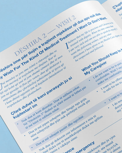 Five Wishes Paper
