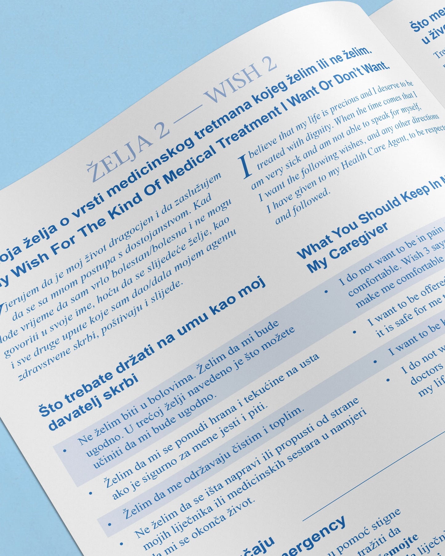Five Wishes Paper