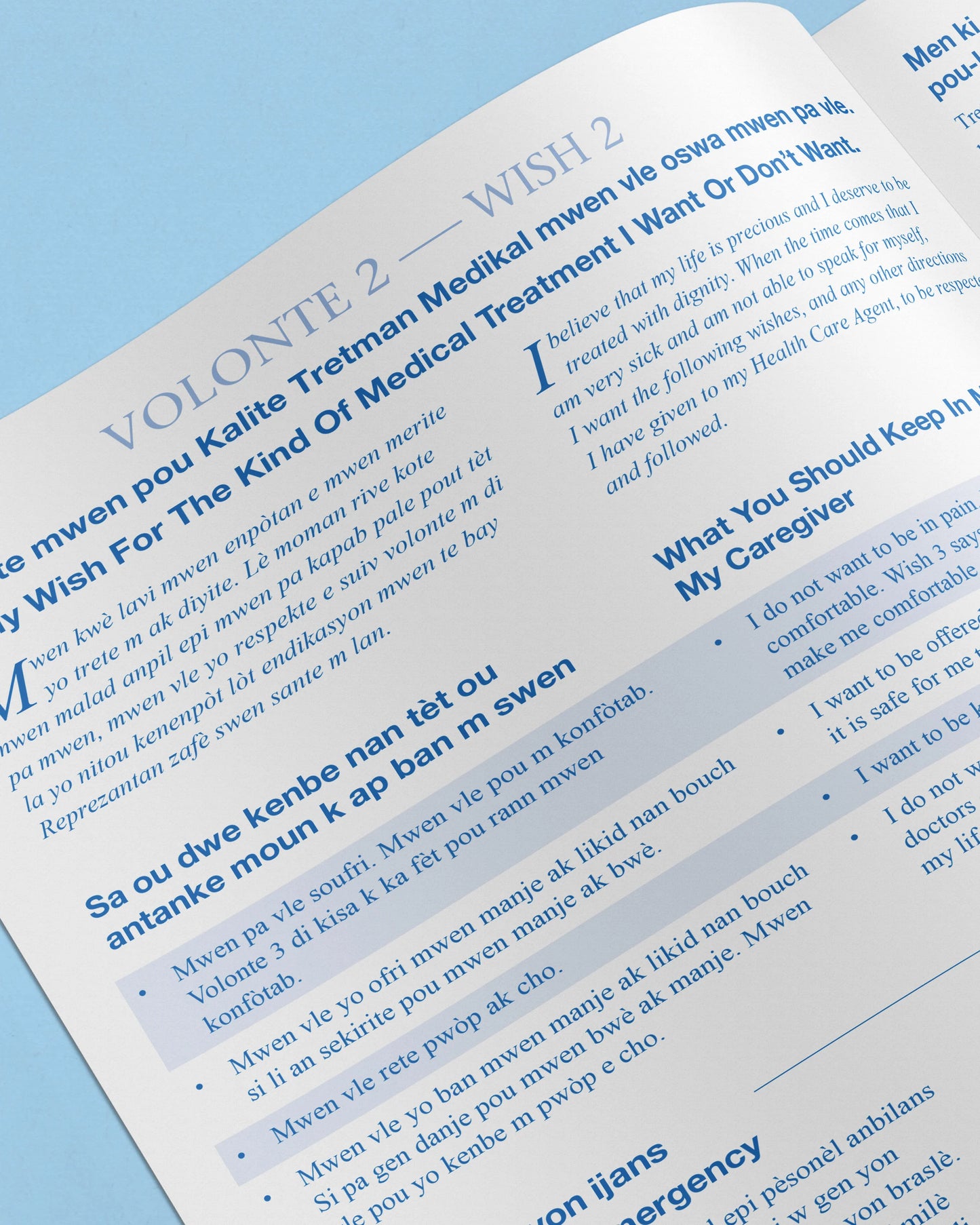 Five Wishes Paper