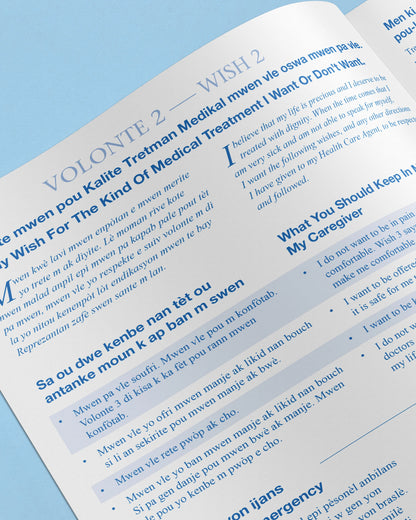Five Wishes Paper