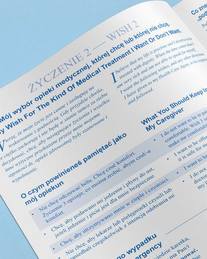 Five Wishes Paper