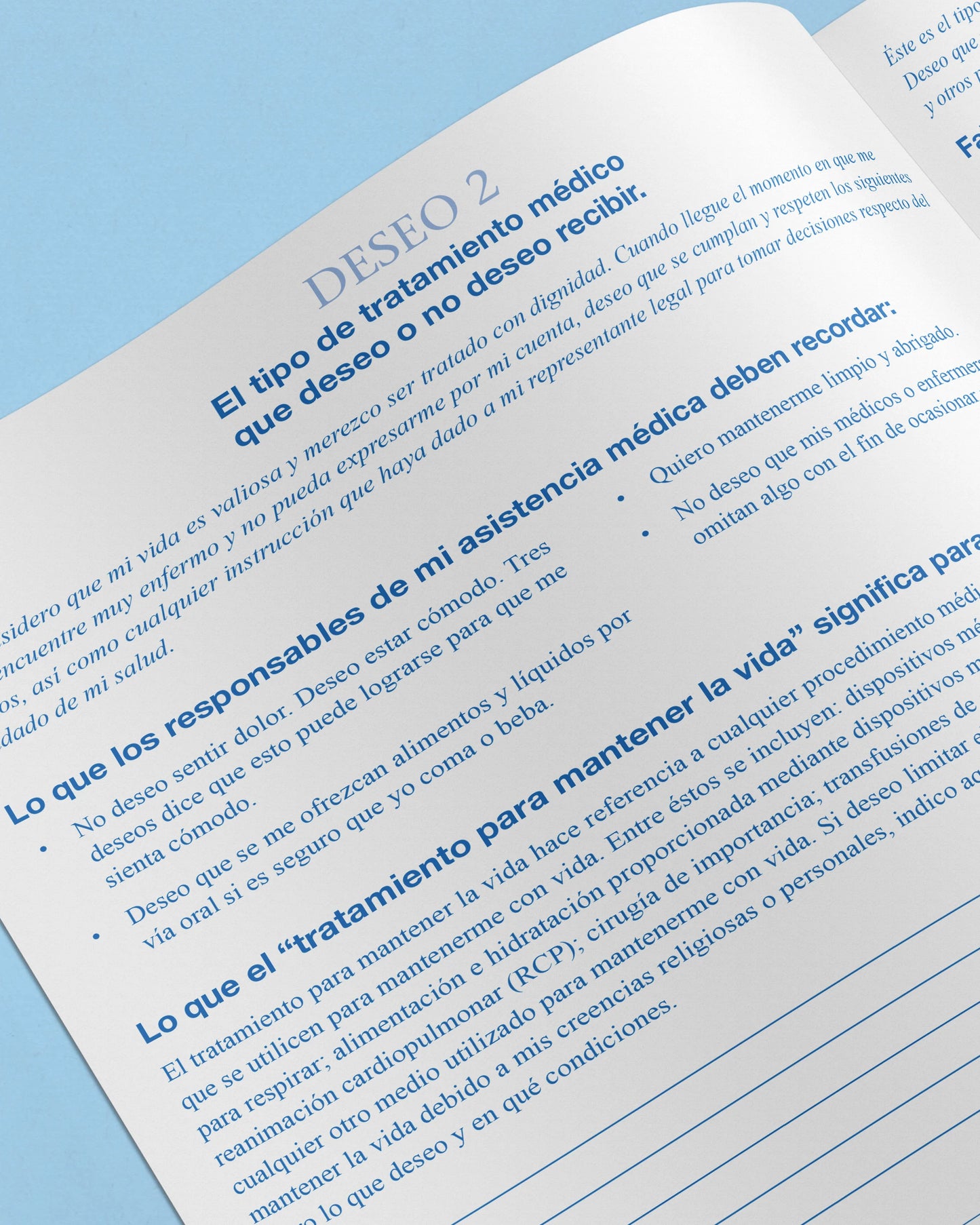 Five Wishes Paper