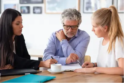 Discussion in a meeting