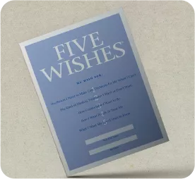 Five Wishes Paper
